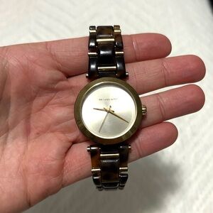 Michael Kors MK4314 Delray Tort Gold Dial Tortoise Acetate Women's Watch